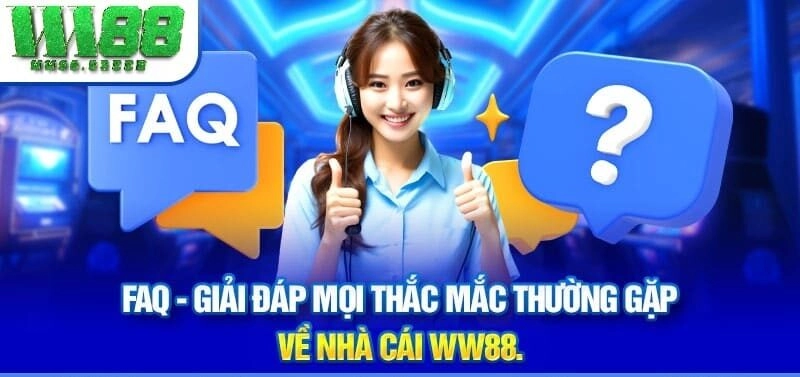 Biểu tượng FAQ – Giải đáp mọi thắc mắc thường gặp về nhà cái WW88.